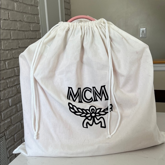 MCM Munchen Pink Tote and Clutch Duo - Picture 9 of 9